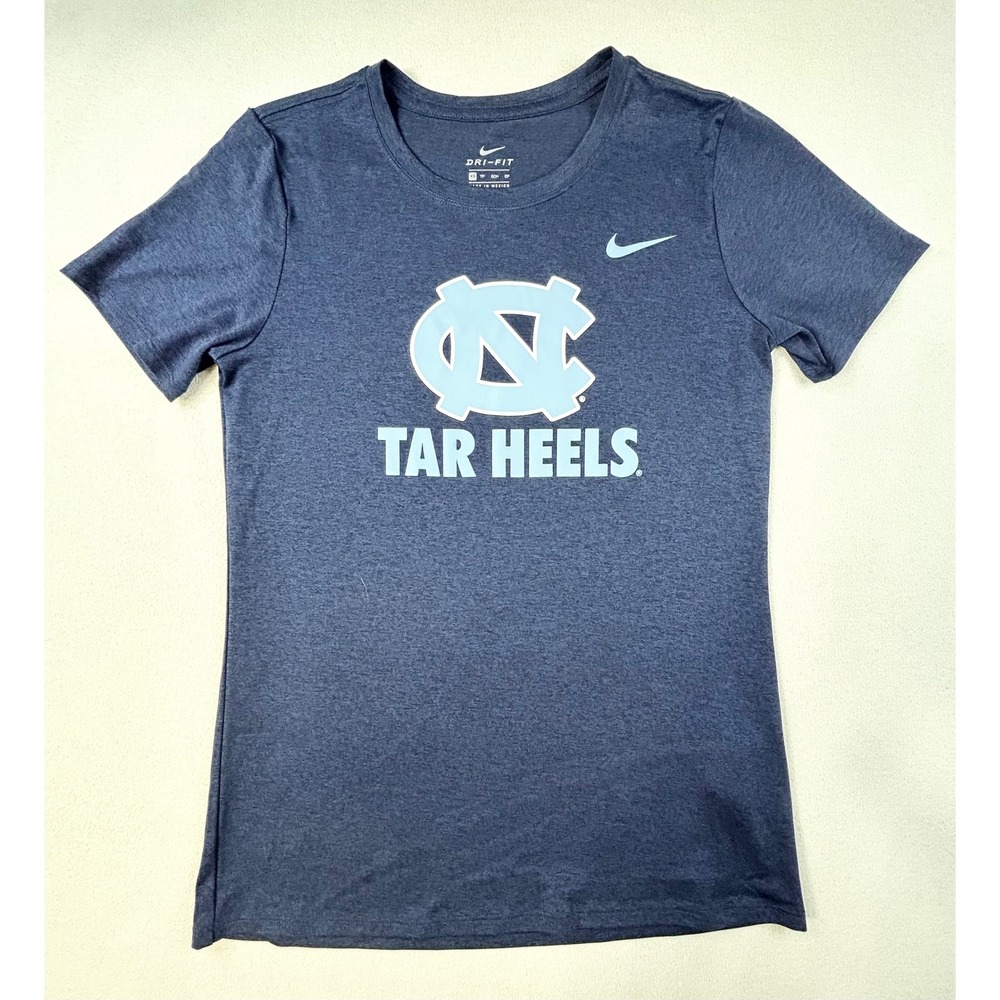 UNC TAR HEELS Womens XS Legend Dri-FIT T-Shirt Navy Blue W21549